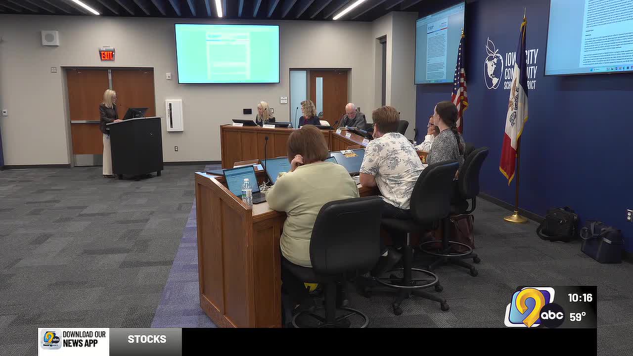Iowa City School Board Plans Millions in Budget Cuts