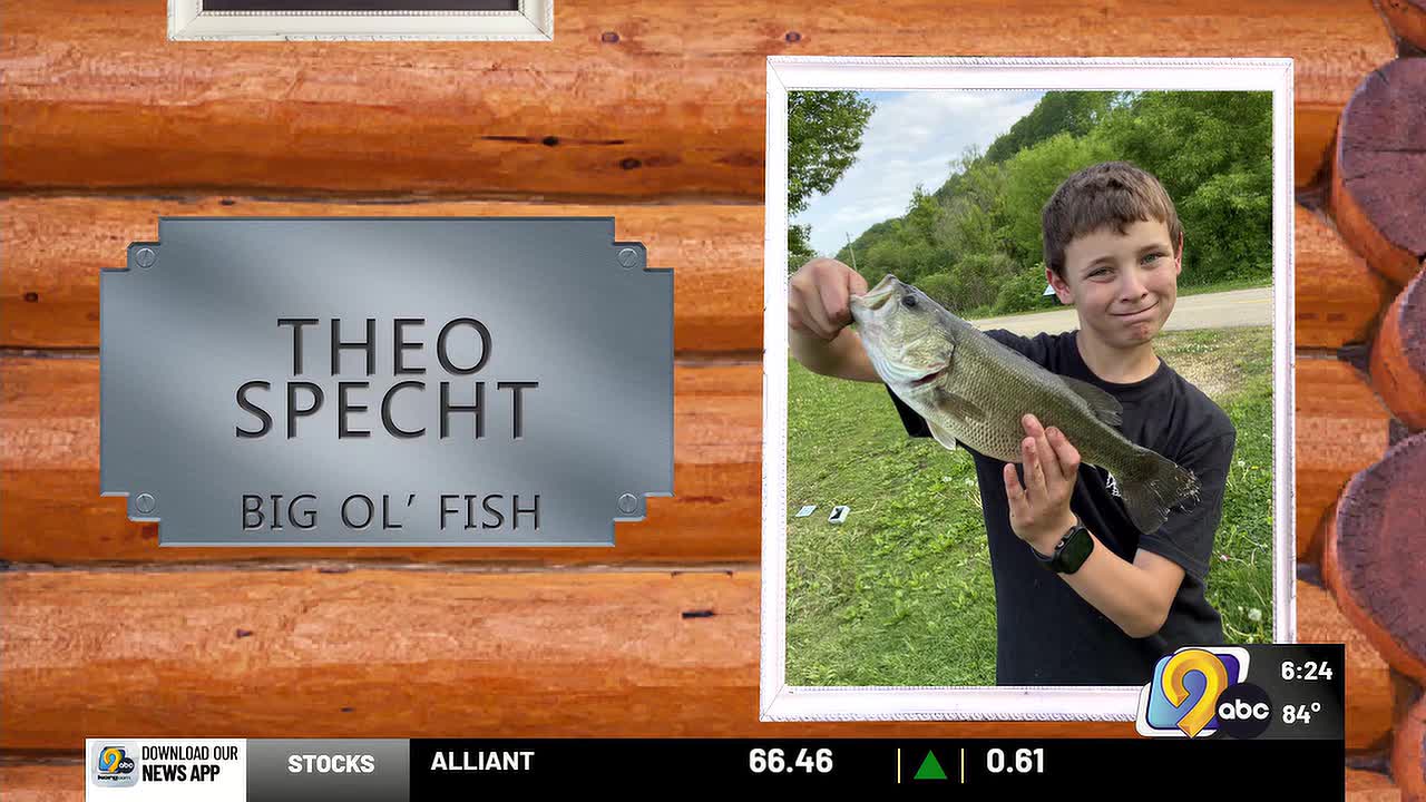 KCRG Features ‘Big Ol’ Fish’ Segment by AJ Rickman
