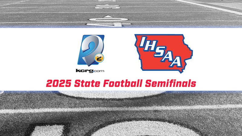 The 2025 Iowa High School Football Semifinals are live on KCRG 9.2!