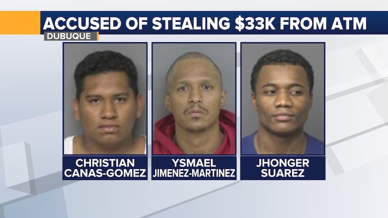 Christian Canas-Gomez, Ysmael Martinez-Jimenez, and Jhonger Suarez are each charged with...