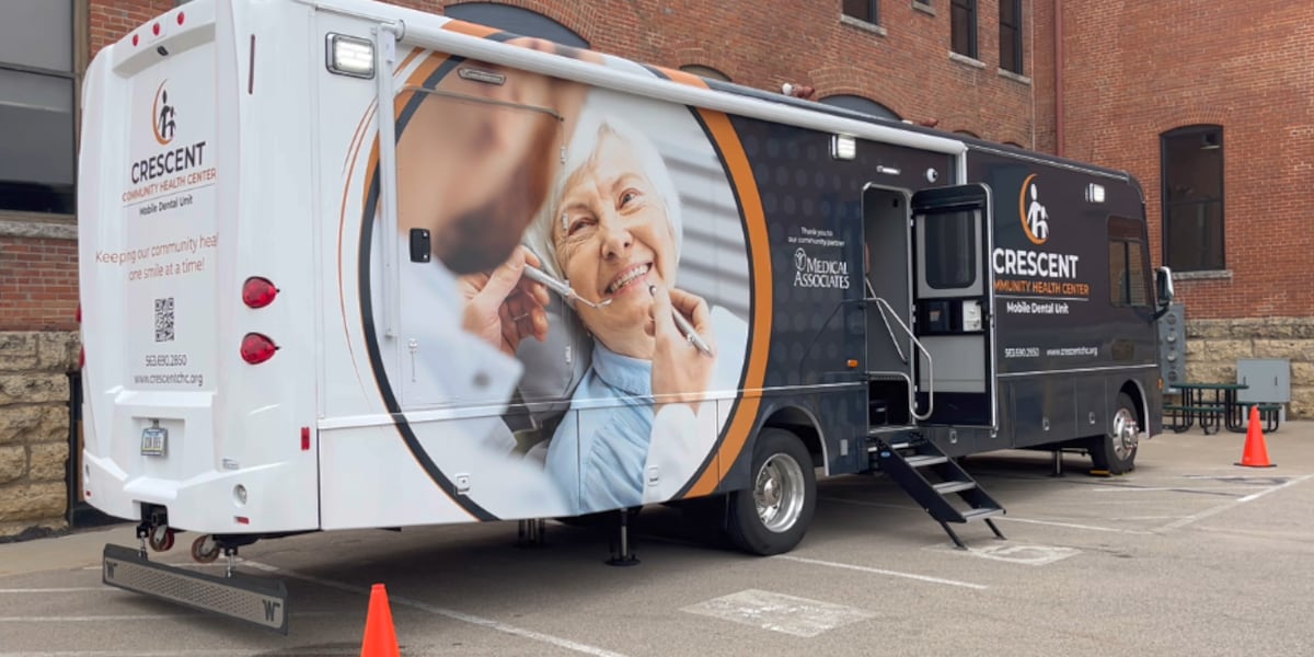 Dubuque health center launches mobile dental unit to reach Iowans with access barriers