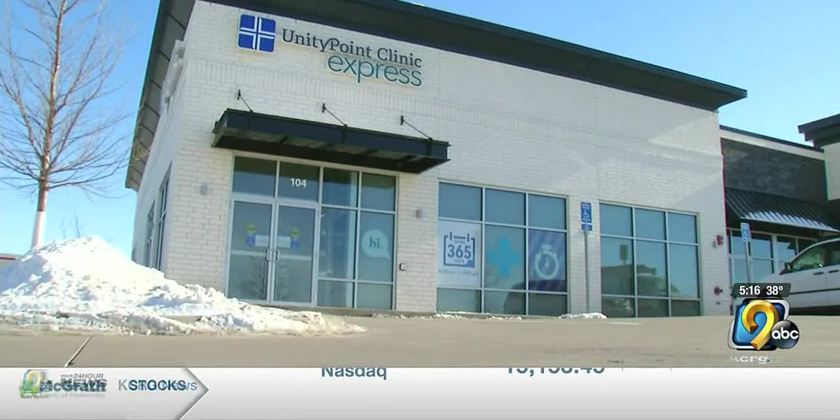 UnityPoint Health temporarily closes Hiawatha express clinic due to ...
