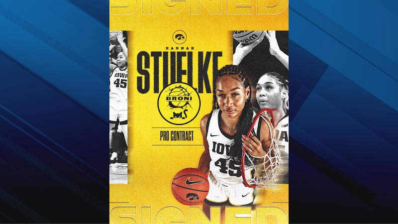 Former Iowa women’s basketball forward Hannah Stuelke will join Serie A1 side Broni in Italy...