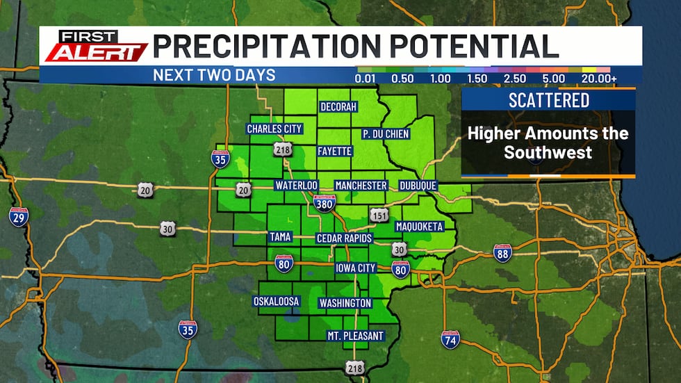Precipitation Totals - Heaviest amounts of rain this weekend will be across the southwestern...