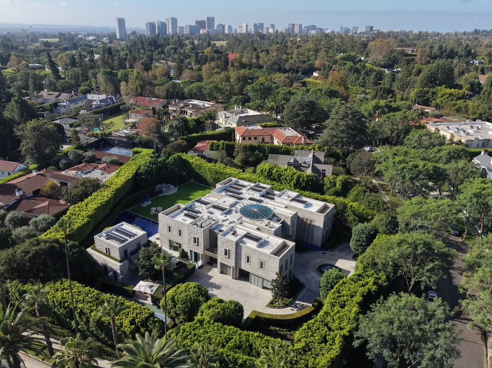 The exterior of a home belonging to Stephen Cloobeck is shown on Tuesday, Oct. 27, 2026, in...