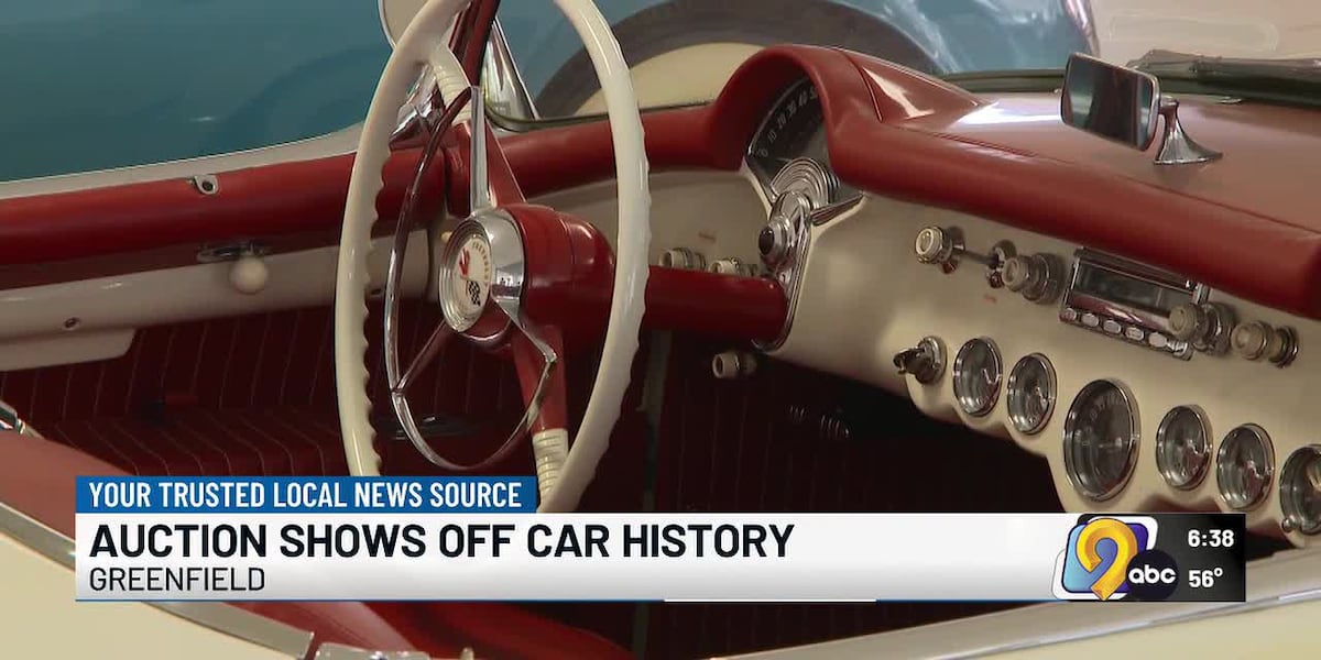 Iowa family's antique car collection set for auction