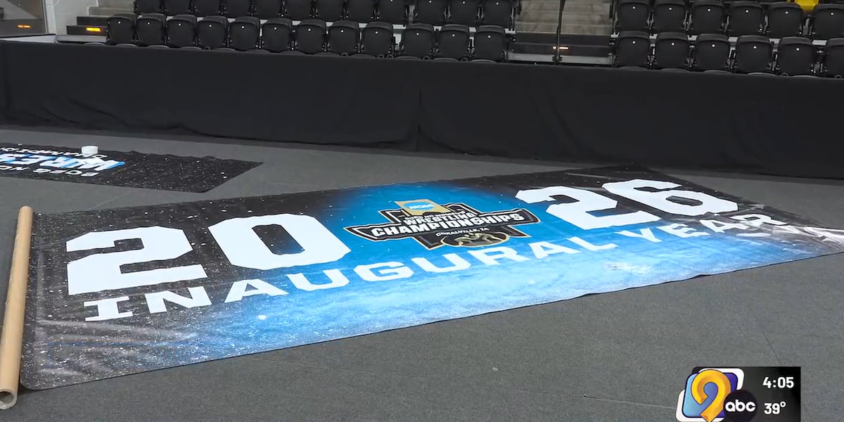 History hits the mat: Coralville prepares to host inaugural NCAA Women ...