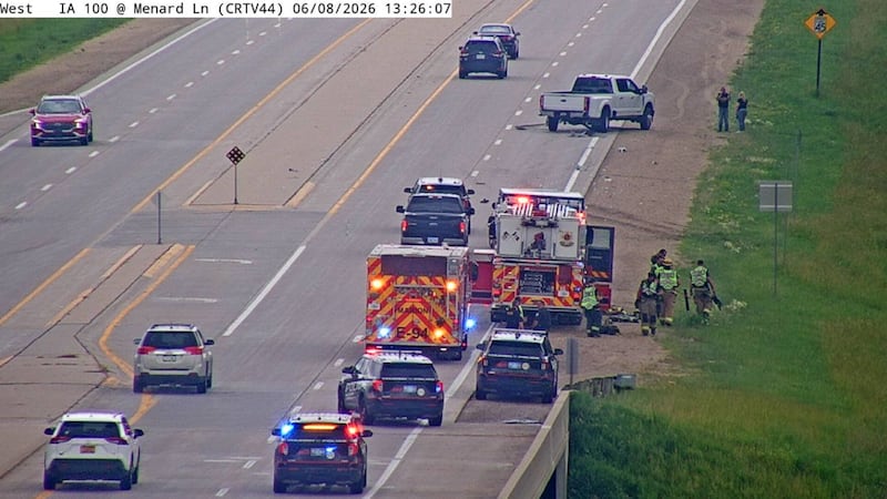 One person was seriously injured following a two-vehicle crash on Highway 100 in Marion on...