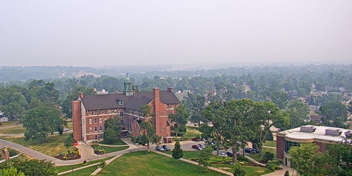 Air quality suffering in eastern Iowa from Canadian wildfire smoke