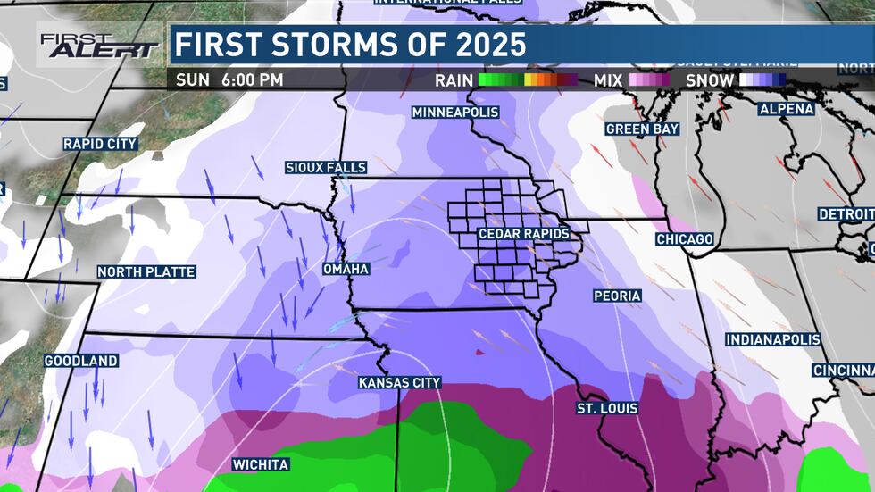 Iowa Winter Weather Update: Snowfall Expected Overnight With Road Conditions Improving Tuesday Morning