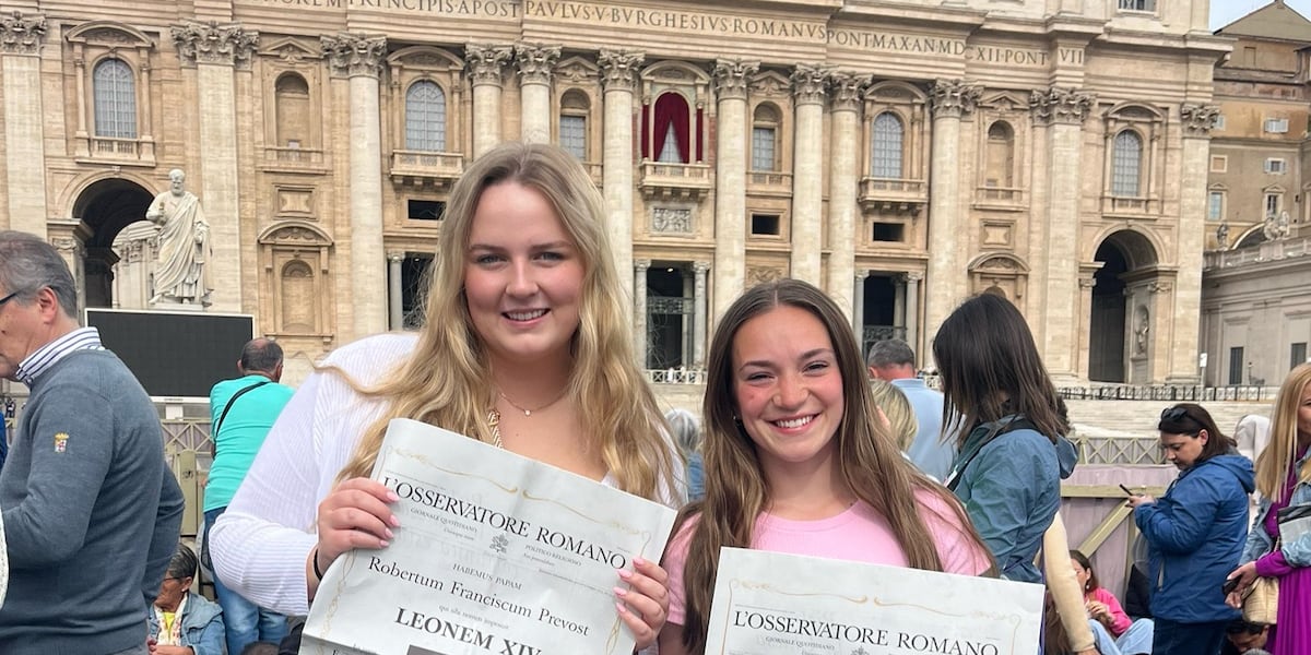 Two Xavier High School alumni in Vatican City to witness Pope Leo XIV