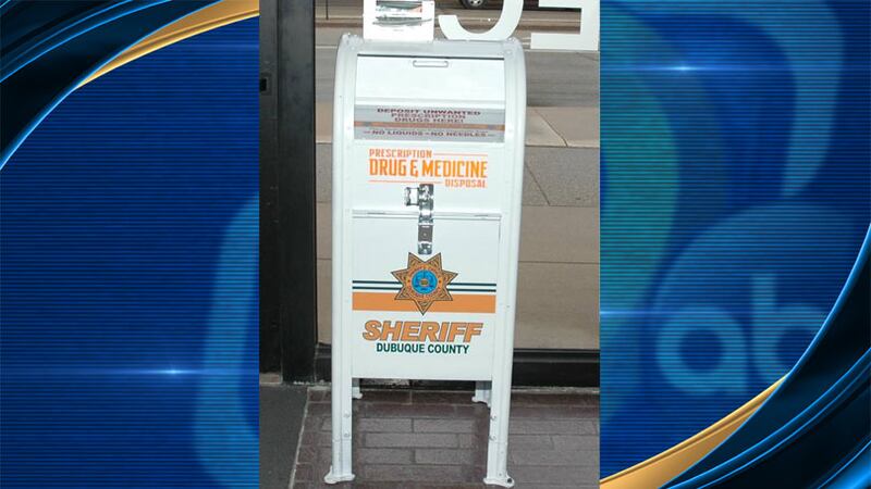 Meddrop Rx Box Iowa Dubuque County offers new drug drop-off box location