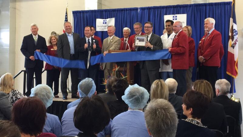 Unitypoint Rome Ga Ribbon Finley Hospital dedicates Grandview Expansion
