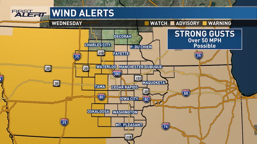 Your First Alert: Wind, Storms and Snow 5 Wind Alerts