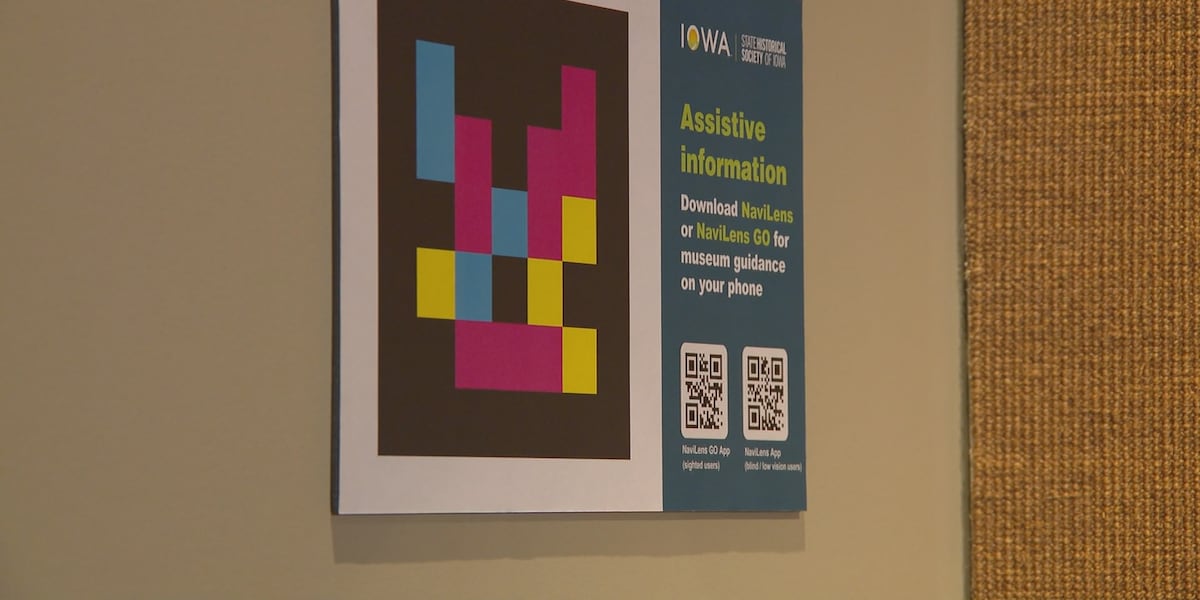 State Historical Museum of Iowa unveils new signs to improve accessibility State Historical Museum of Iowa unveils new signs to improve accessibility