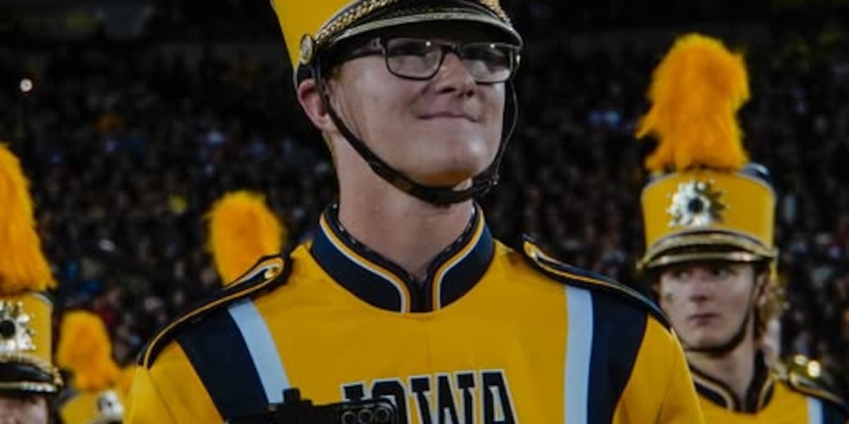 Photo: KCRG UI student and Hawkeye Marching Band member dies after collapsing in heat