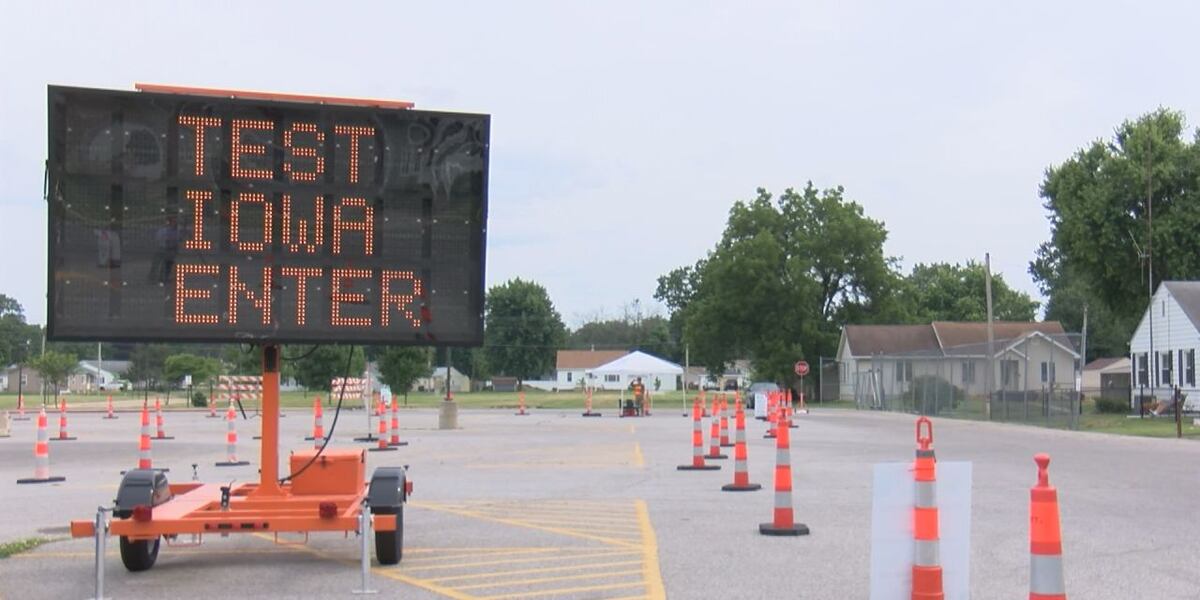 Two Test Iowa sites to close this week