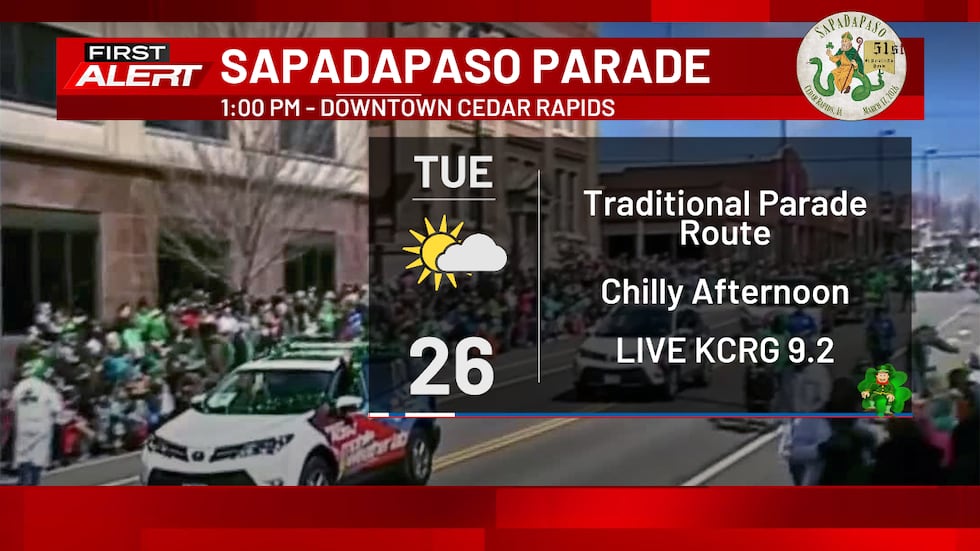 Sapadapaso Parade Forecast
