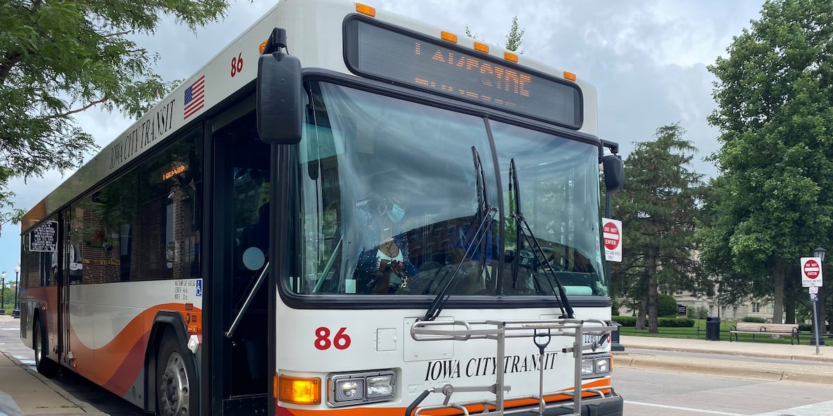 Transit Signs Iowa Iowa City Transit teams up with Coralville to add bus services