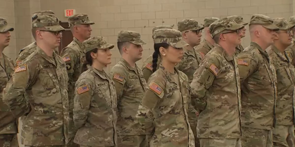 Iowa National Guard holds send-off ceremony in Cedar Rapids Iowa National Guard holds send-off ceremony in Cedar Rapids