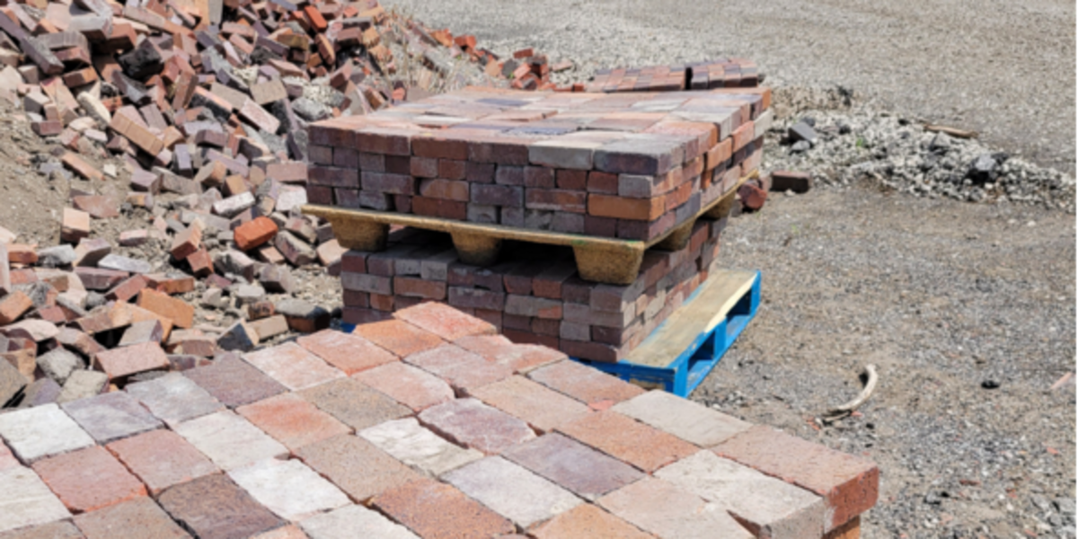 Pe Postcode Bricks Ped Mall bricks repurposing project to make bricks available for sale