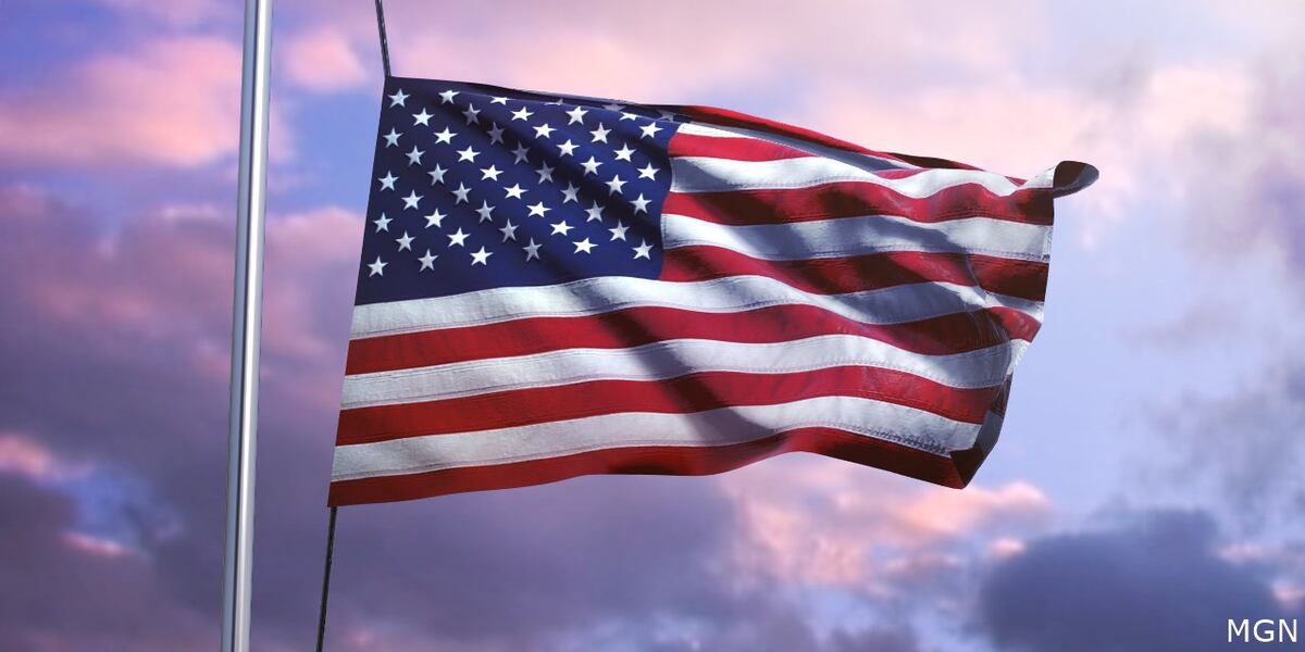 Flags ordered to half-staff in Iowa Monday to honor lives lost on Oct. 7 Flags ordered to half-staff in Iowa Monday to honor lives lost on Oct. 7