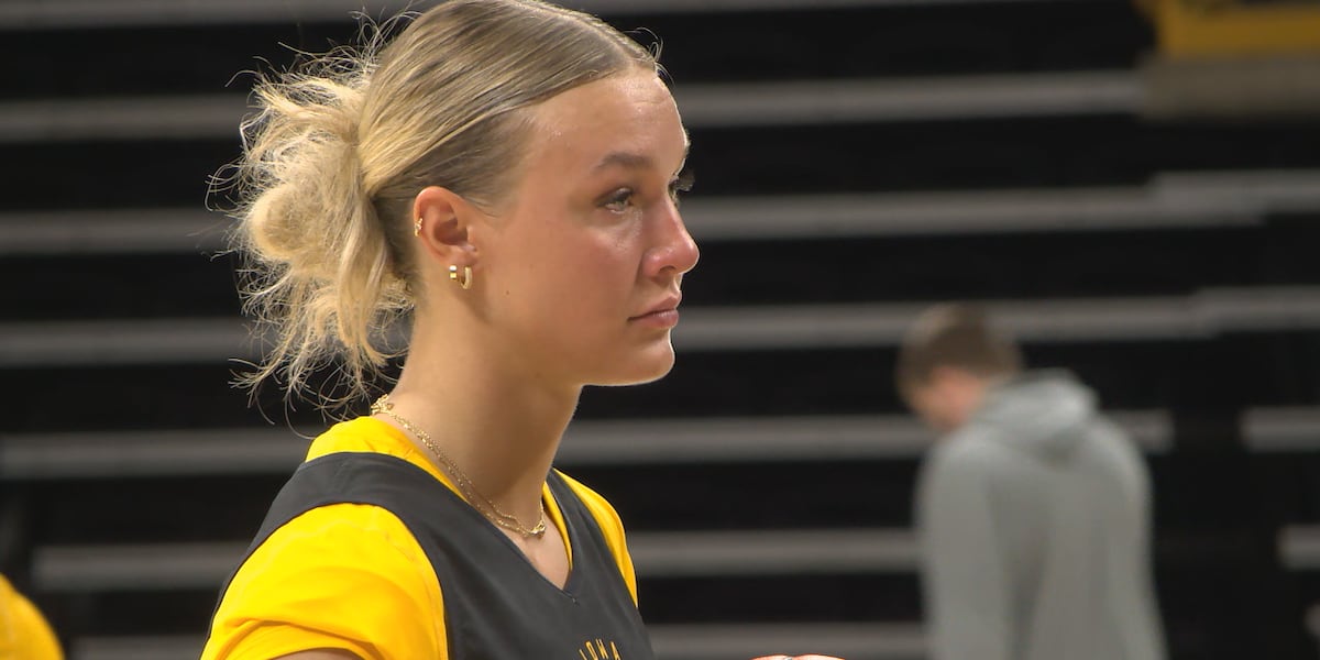 From Italy, to BYU, and Oklahoma State: Amari Whiting’s unusual path to Iowa