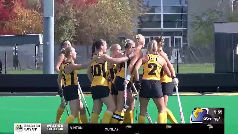 Iowa field hockey takes 1-0 win over Penn State on Senior Day