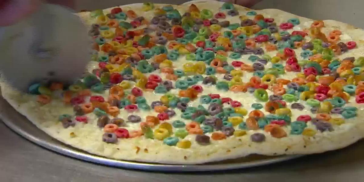 Fong’s Pizza in Des Moines debuts new Fruit Loops breakfast pizza