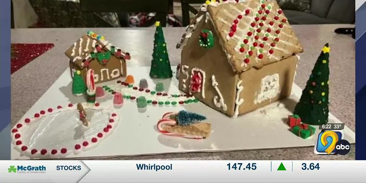Cedar Rapids Public Library gingerbread house contest underway