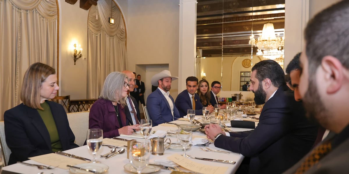 Sen. Ernst says meeting with Syrian President is an ‘important step’ toward peace in the Middle East Sen. Ernst says meeting with Syrian President is an ‘important step’ toward peace in the Middle East