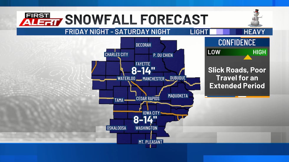 Heavy Snowfall Expected