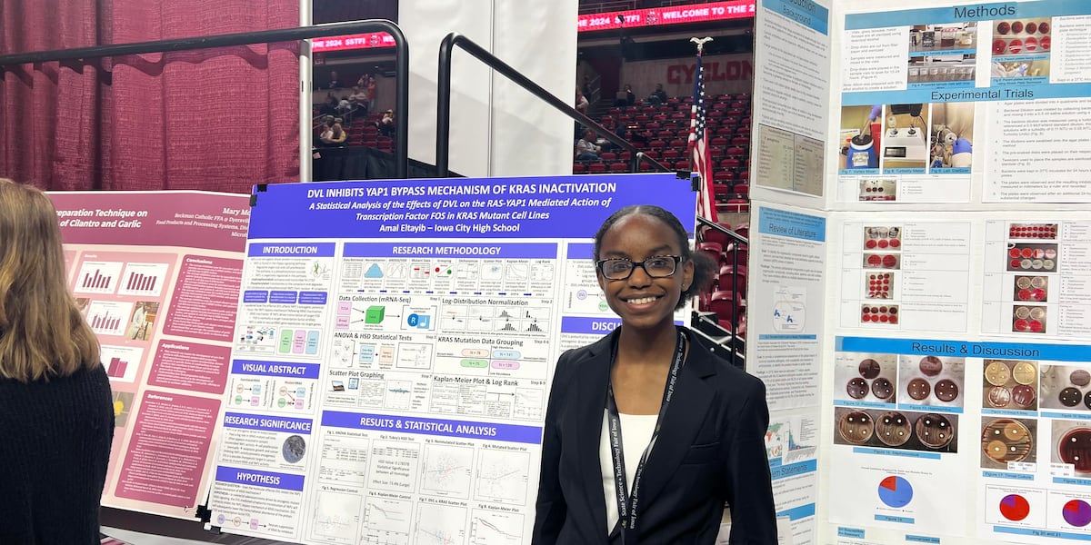 City High Student of the Month presents at science fairs nationwide and started nonprofit to get science supplies in schools