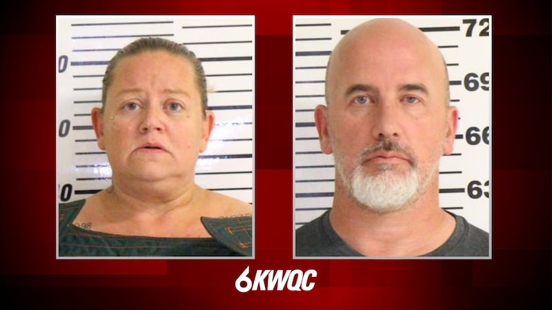 Andrew and Kellie Warrington are in the Scott County Jail on $2 million cash-only bonds.