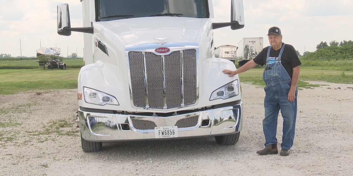 93-year-old Iowan vying to become world's oldest truck driver