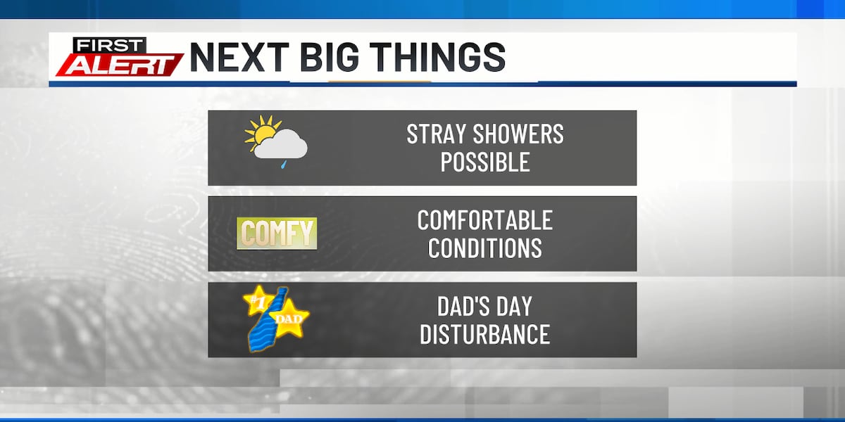 Pleasant Days Turn Rainy for Father's Day