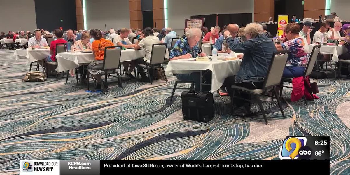 North American Scrabble Championships comes to Cedar Rapids