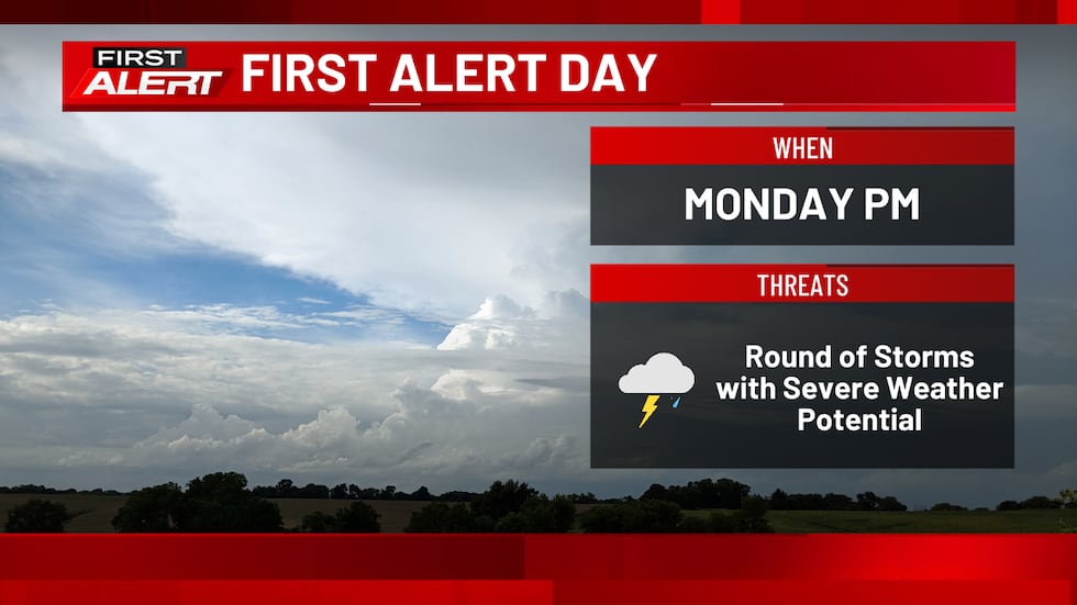 First Alaert First Alert Day issued for Monday