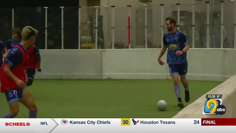Iowa Raptors Iowa Raptors captain Jacob Johnson leads on the field and in the classroom
