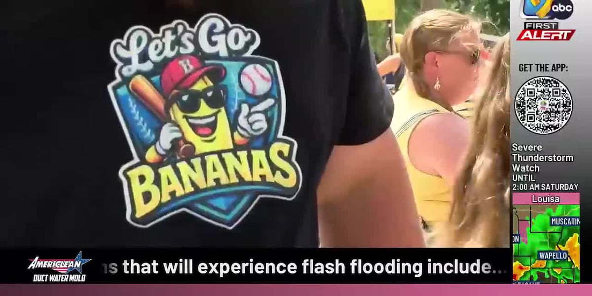Banana Ball fans travel from across the country for Iowa stop on tour
