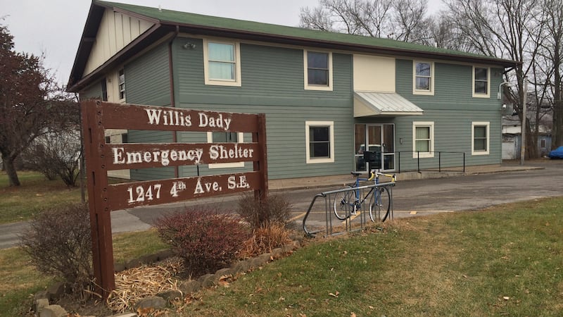 The Willis Dady shelter in southeast Cedar Rapids. The shelter has supported a homelessness...