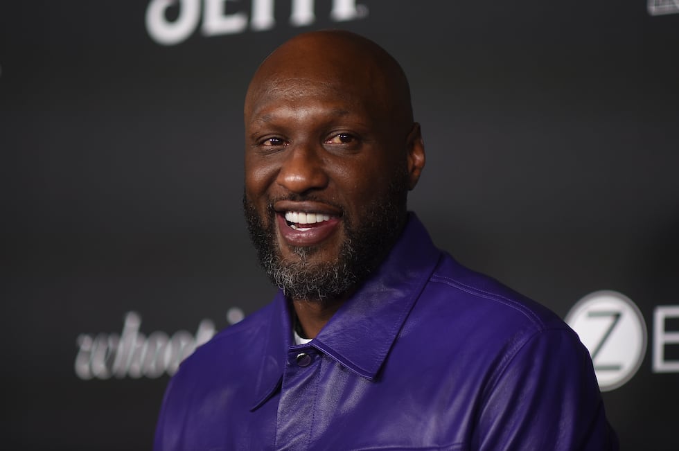 Lamar Odom arrives at A Night With Whoopi on Saturday, July 20, 2024, in Los Angeles. (Photo...