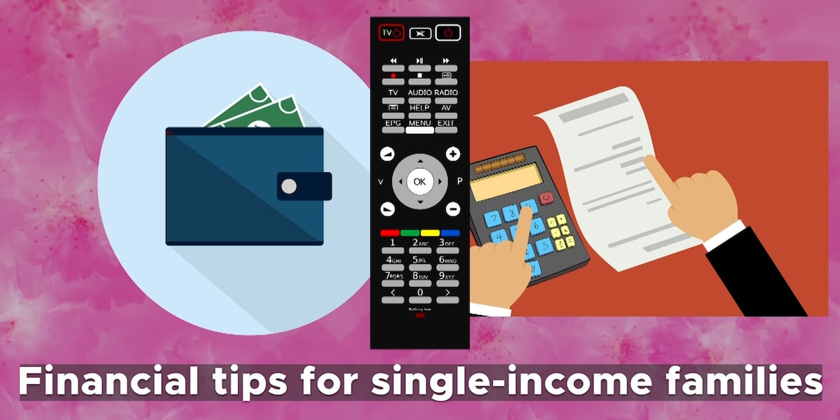 Single Income American Financial tips for single-income families