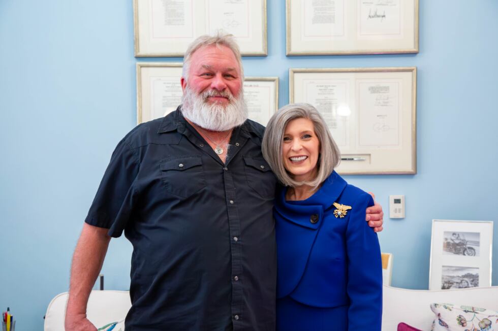 Sen. Ernst, father of Sarah Root join President Trump for signing of ...