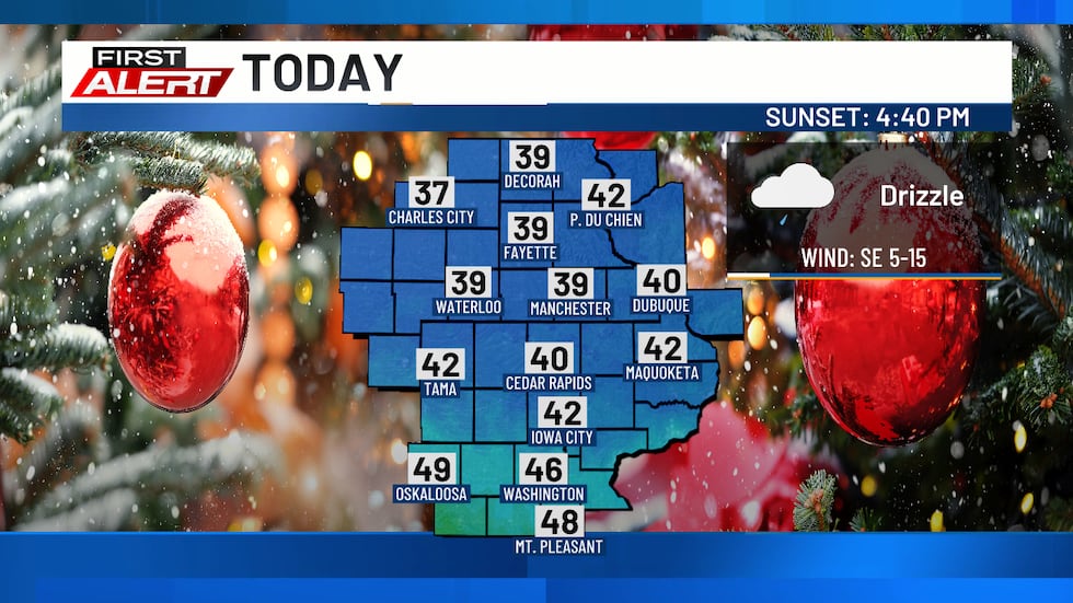 Christmas Eve Forecast