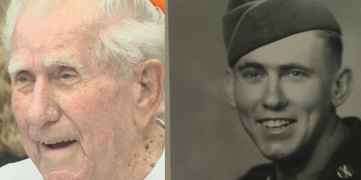 Iowa WWII veteran approaching 100th birthday honored in Cedar Rapids