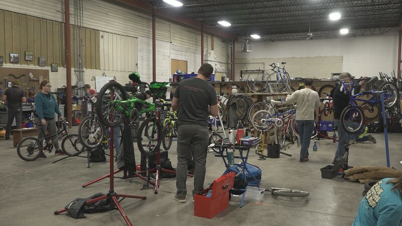 Kids Bike Drive provides children in need bikes for holidays