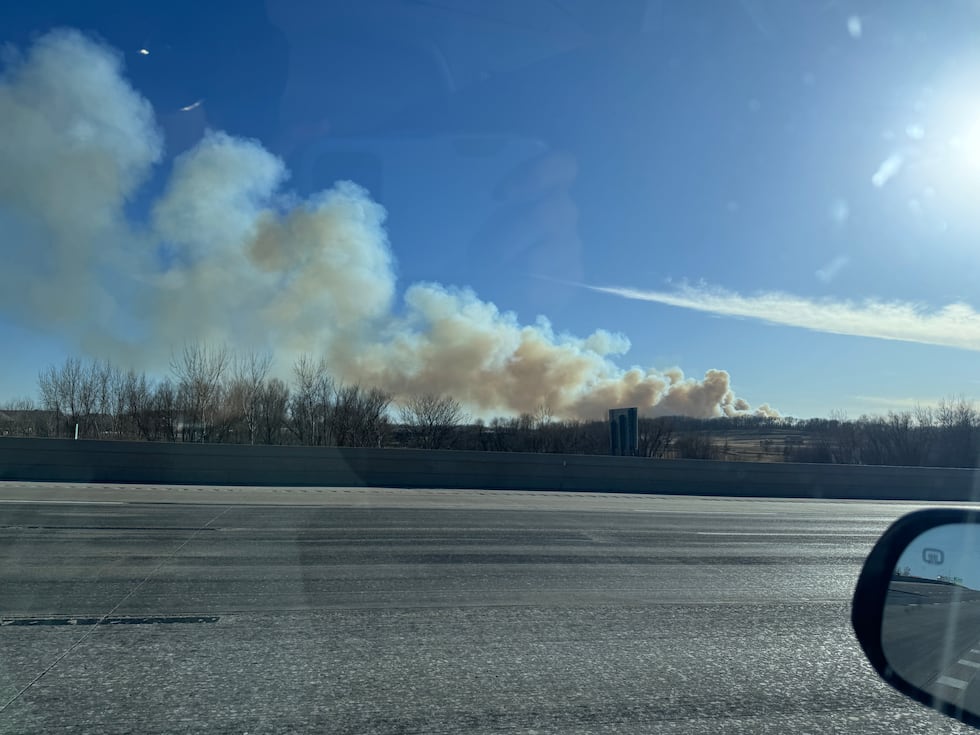 Vegetation fire burns across eastern Iowa counties, 558 lose power