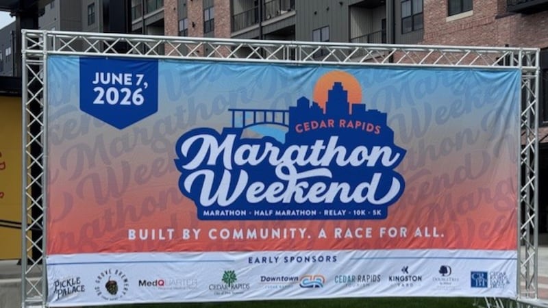 Traffic control preparations for this weekend’s Cedar Rapids Marathon will begin on Wednesday.