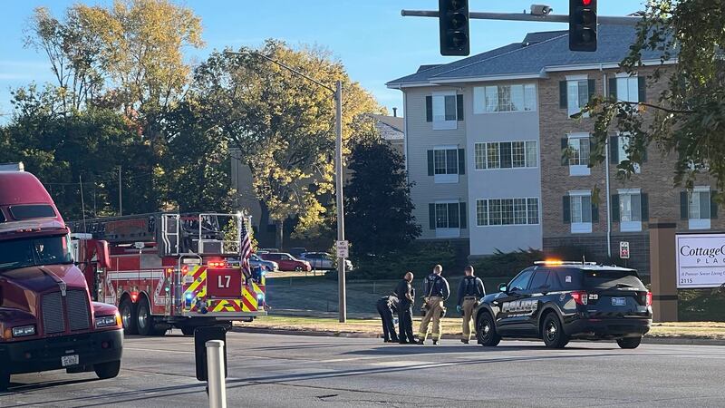 Cedar Rapids Police investigate pedestrian vs. vehicle crash Wednesday morning.